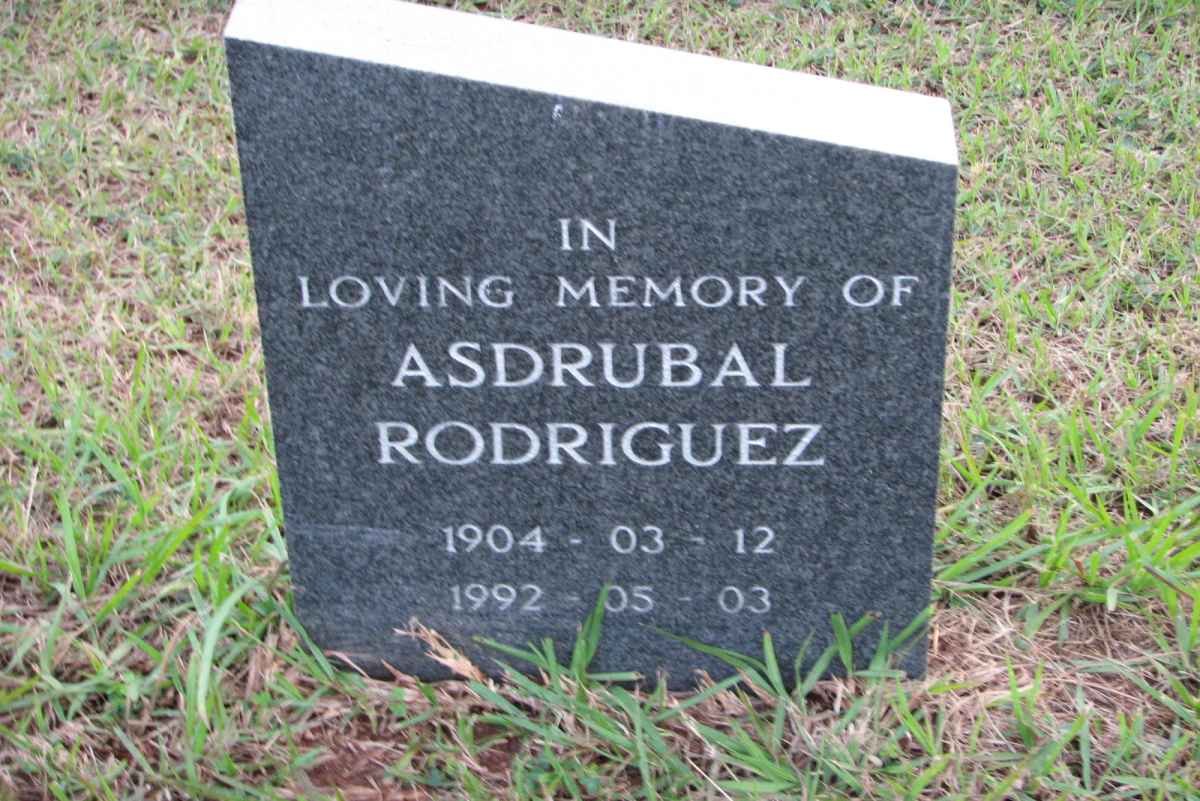 RODRIGUEZ Asdrubal 1904-1992