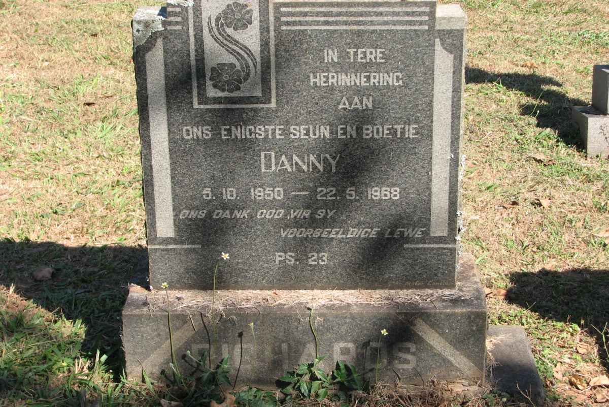 RICHARDS Danny 1950-1968