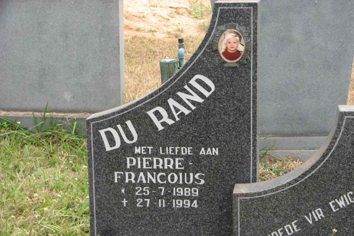 RAND Pierre-Francoius, du 1989-1994