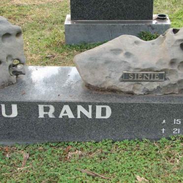 RAND Piet, du 1917-1993 &amp; Sienie 1928-1993 