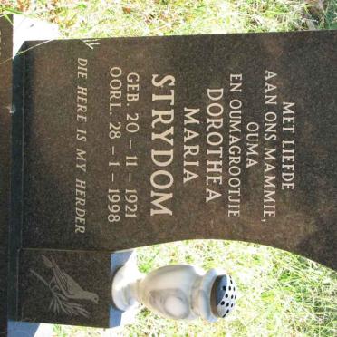 STRYDOM  Dorothea Maria 1921-1998