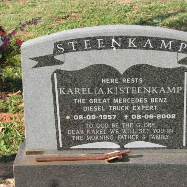 STEENKAMP A.K. 1957-2002