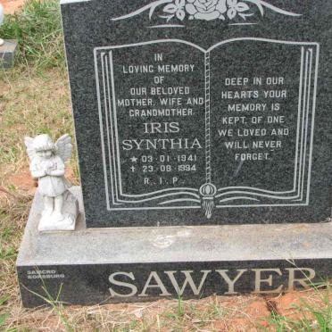 SAWYER Iris Synthia 1941-1994