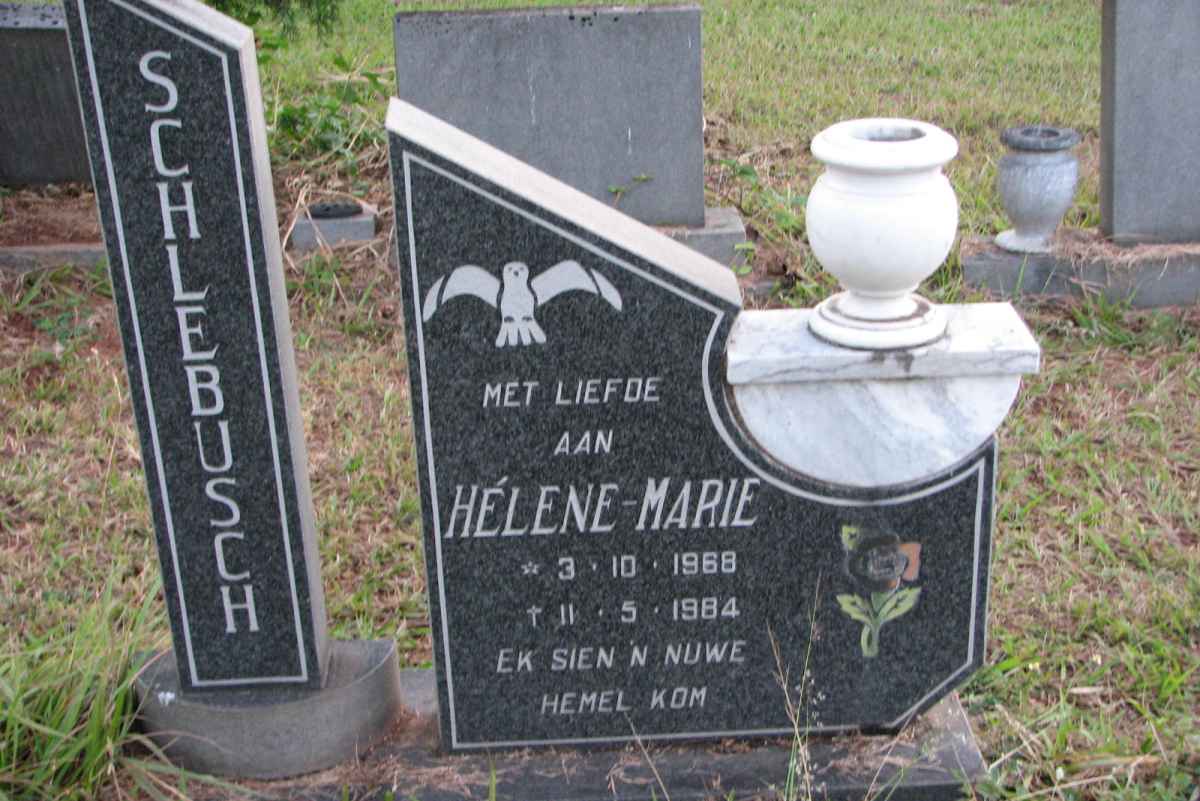 SCHJEBUSCH Hélene Marie 1968-1984