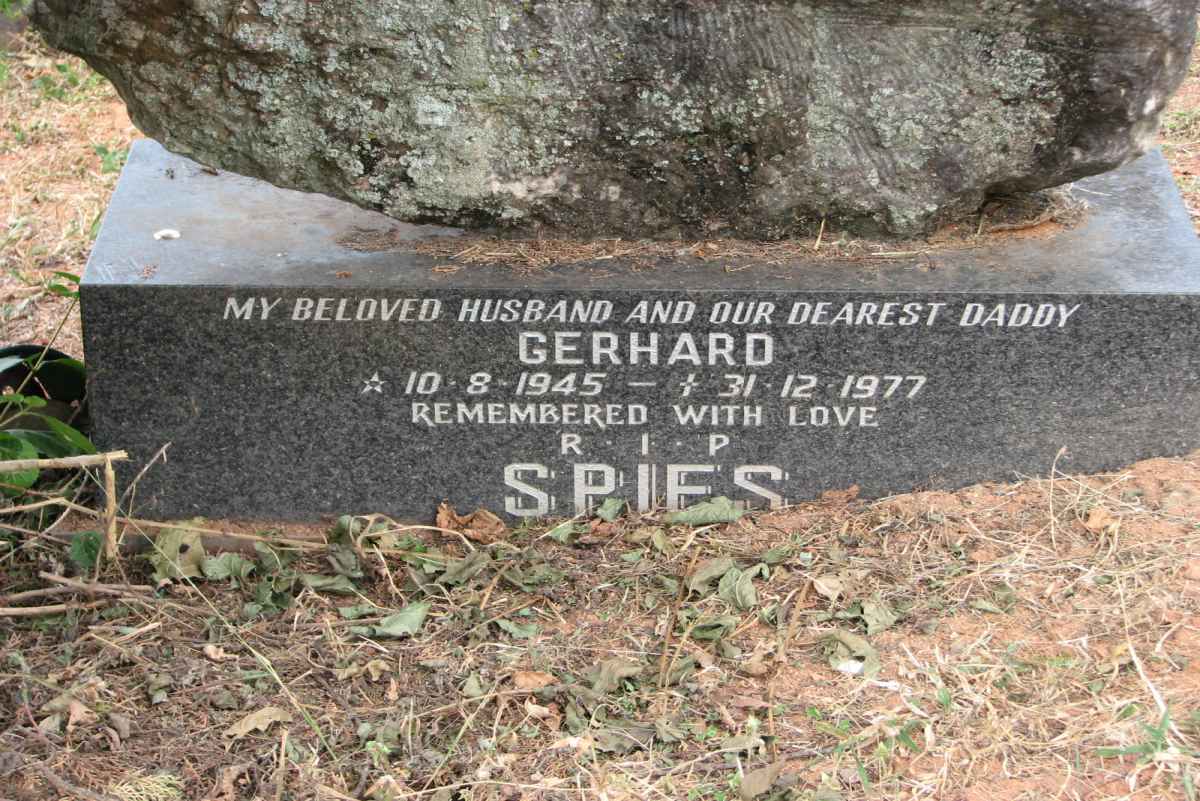 SPIES Gerhard 1945-1977