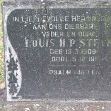 STEYN Louis H.P. 1909-198?