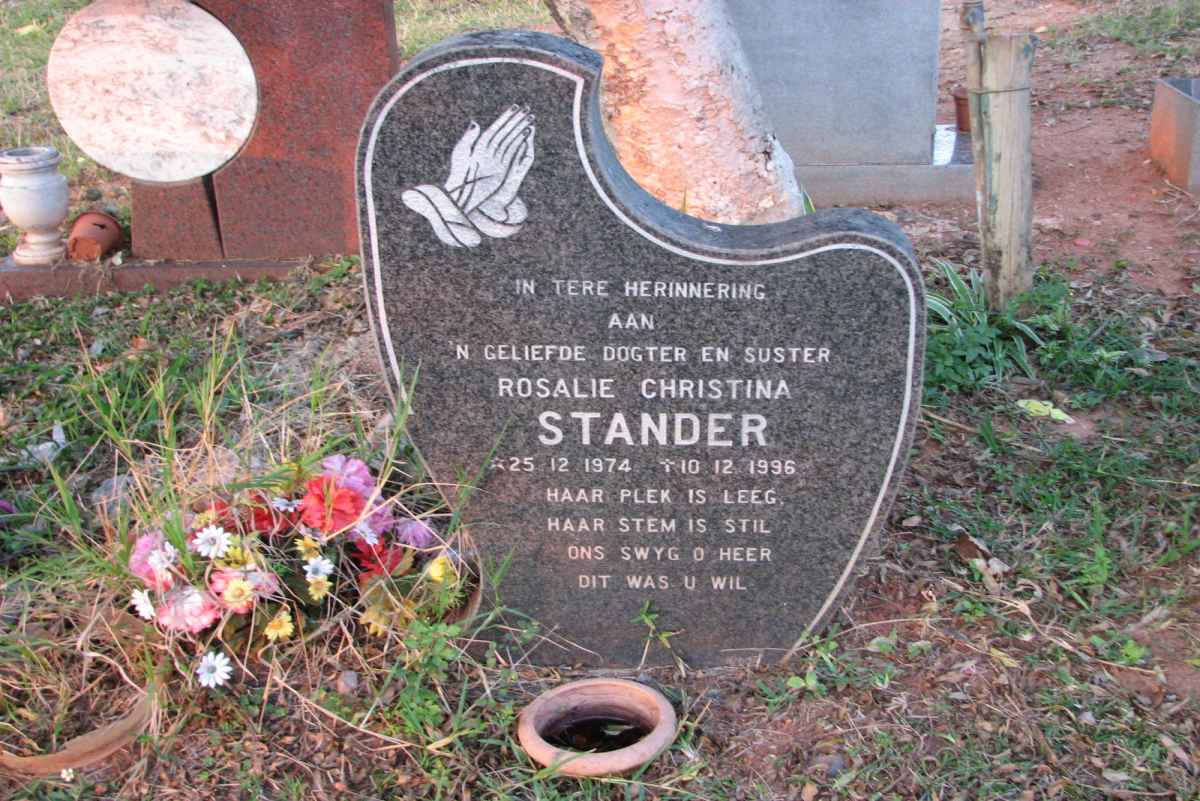 STANDER Rosalie Christina 1974-1996
