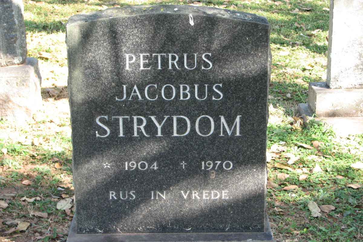 STRYDOM Petrus Jacobus 1904-1970