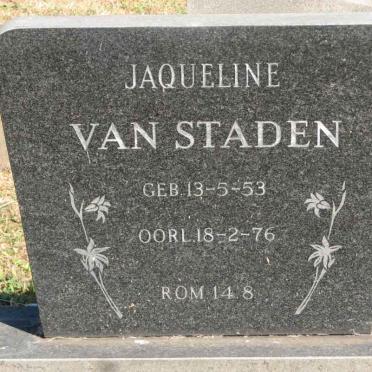 STADEN Jaqueline, van 1953-1976