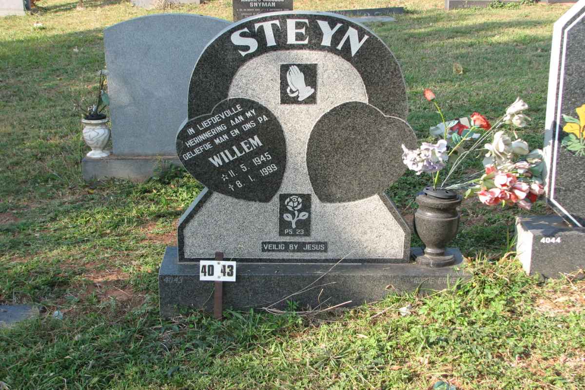 STEYN Willem 1945-1999