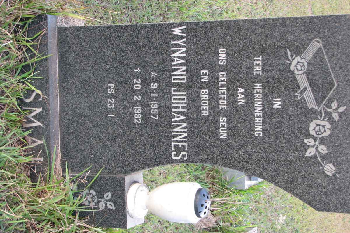 SMAL Wynand Johannes 1957-1982