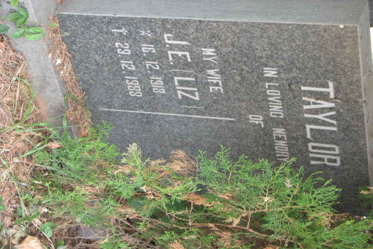 TAYLOR J.E. 1918-1988