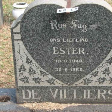 VILLIERS Ester, de 1948-1966