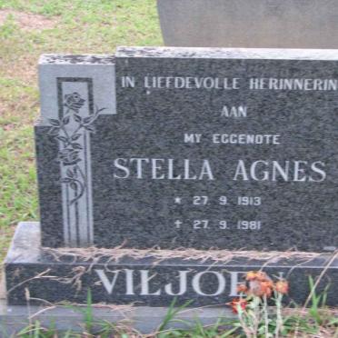 VILJOEN Stella Agnes 1913-1981