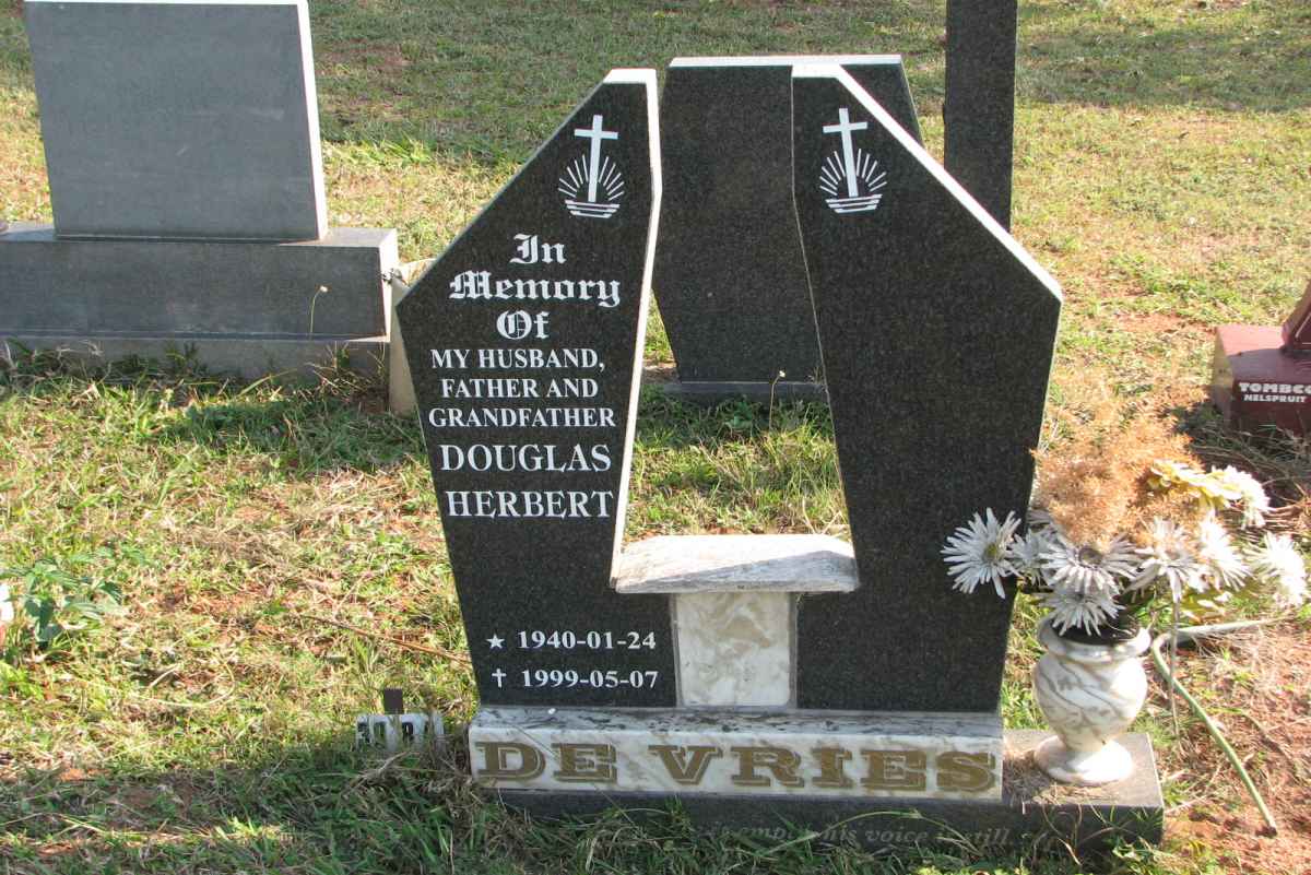 VRIES Douglas Herbert, de 1940-1999