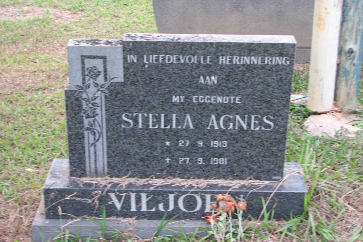 VILJOEN Stella Agnes 1913-1981