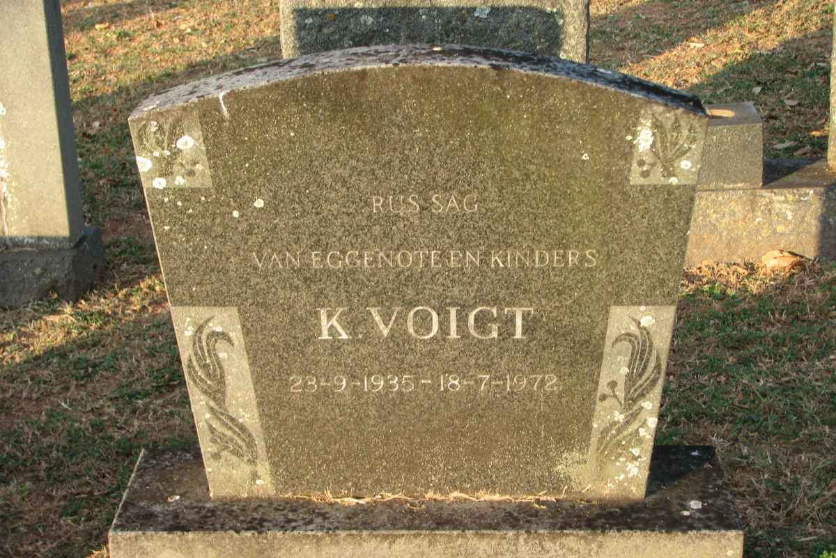 VOIGT K. 1935-1972