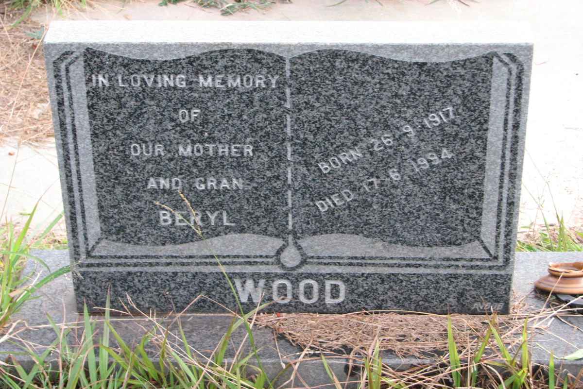 WOOD Beryl 1917-1994