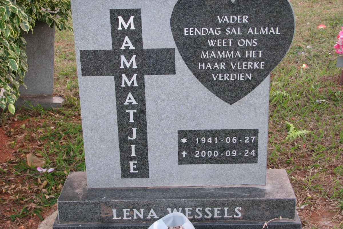 WESSELS Lena 1941-2000
