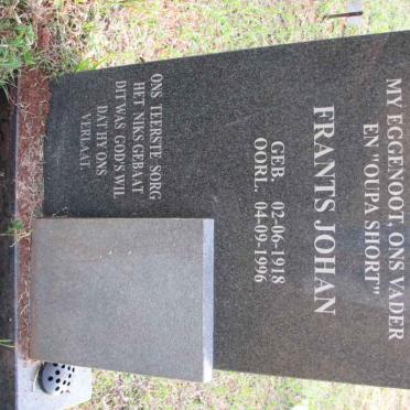 ? Frants Johan 1918-1996