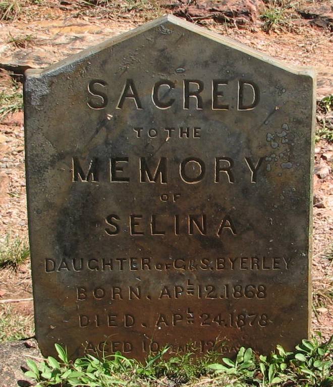 BYERLEY Selina 1868-1878