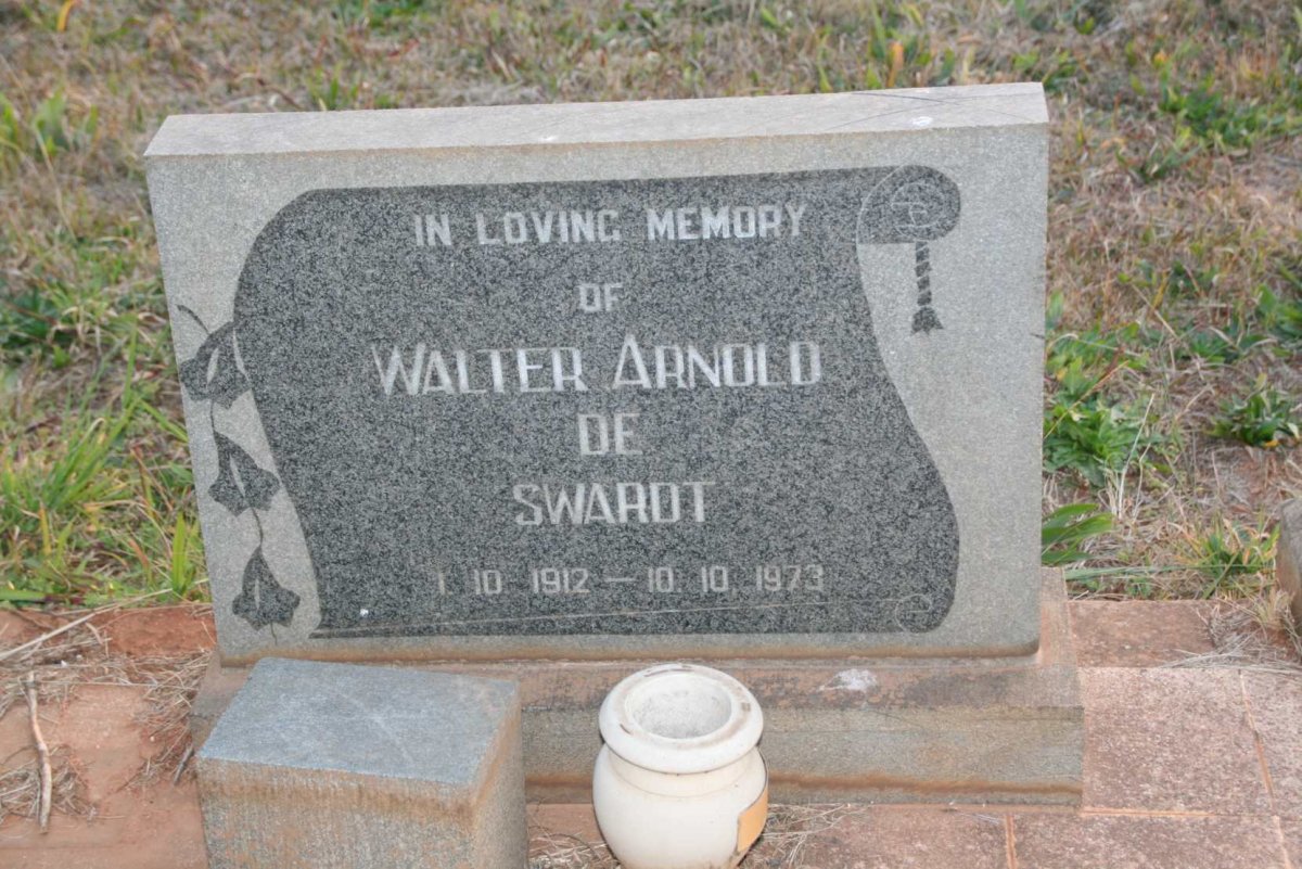 SWARDT Walter Arnold, de 1912-1973