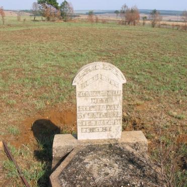 MEY Catorina Cornelia nee JORDAAN 1870-1936