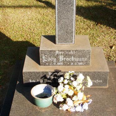BROCKMANN Eddy 1901-1987