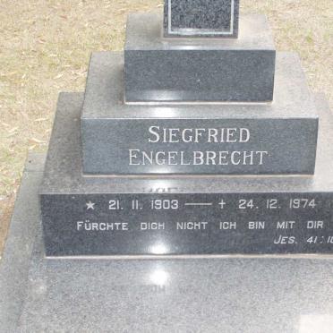 ENGELBRECHT Siegfried 1903-1974