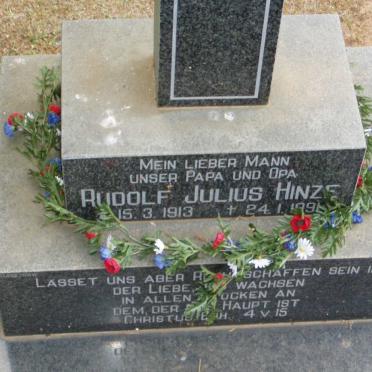 HINZE Rudolf Julius 1913-1991