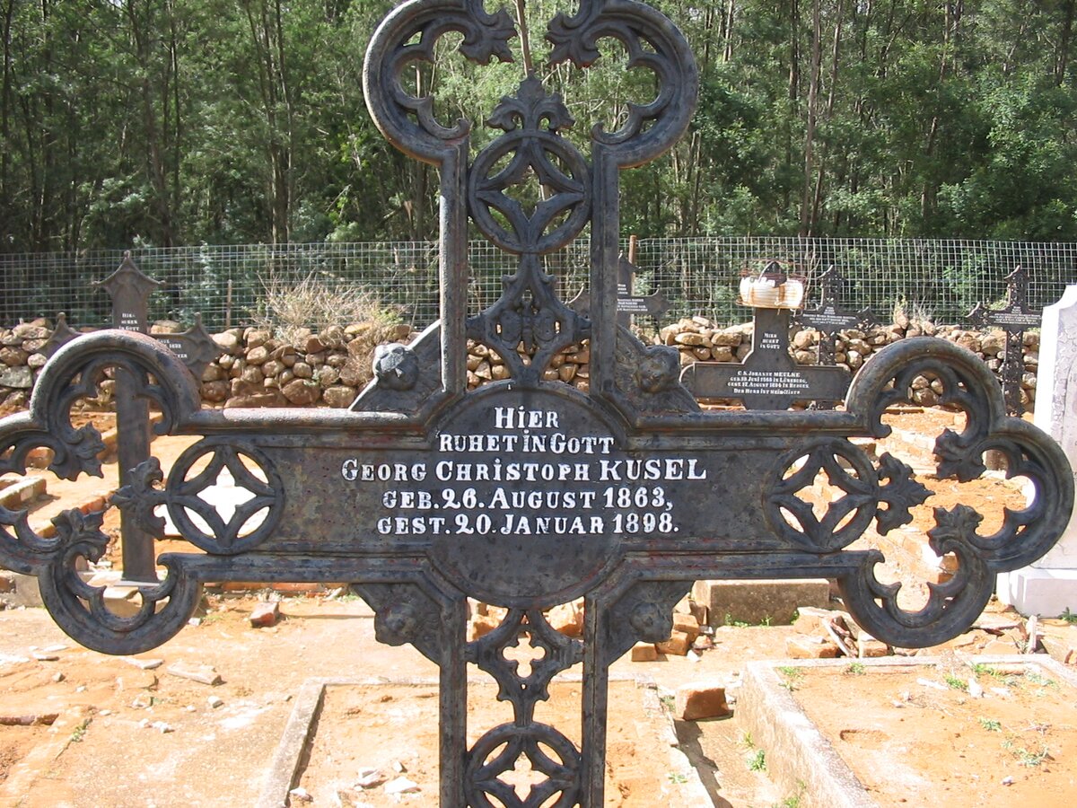 KUSEL Georg Christoph 1863-1898