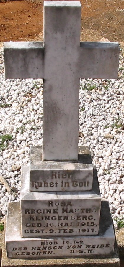 KLINGENBERG Rosa Regine Martha 1915-1917