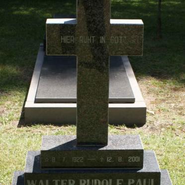 PAUL Walter Rudolf 1922-2001