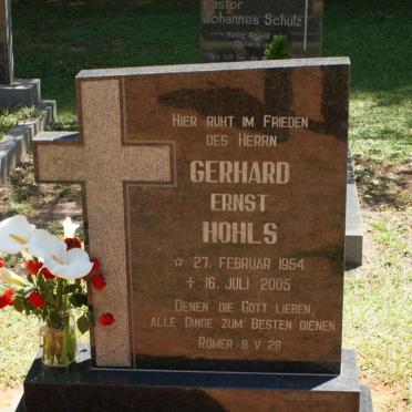 HOHLS Gerhard Ernst 1954-2005