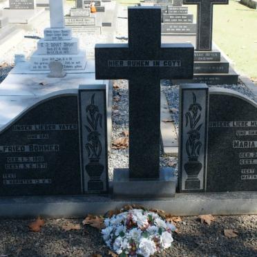 BÖHMER Wilfried 1901-1971 &amp; Maria 1912-1971