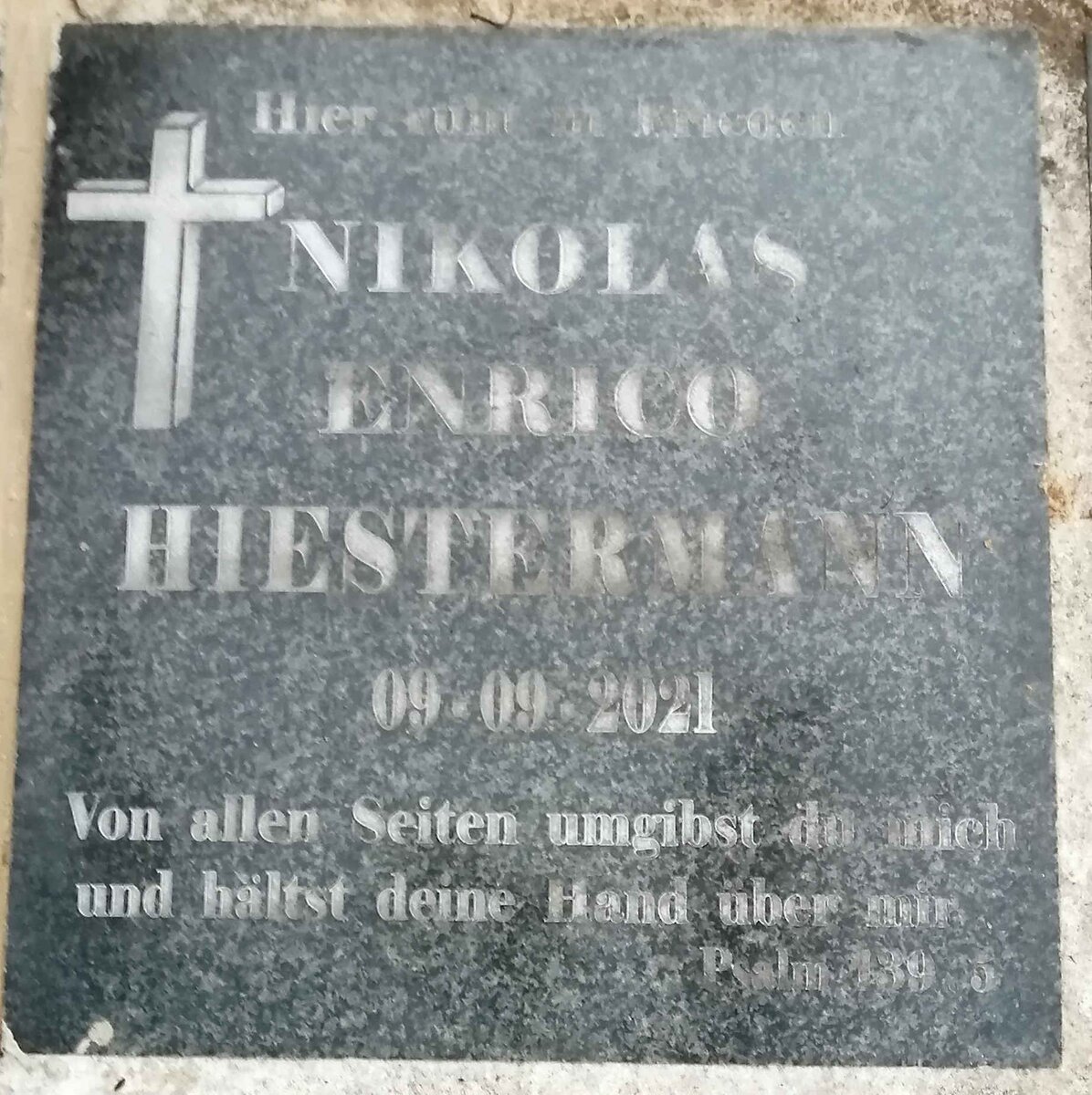 HIESTERMANN Nikolas Enrico -2021