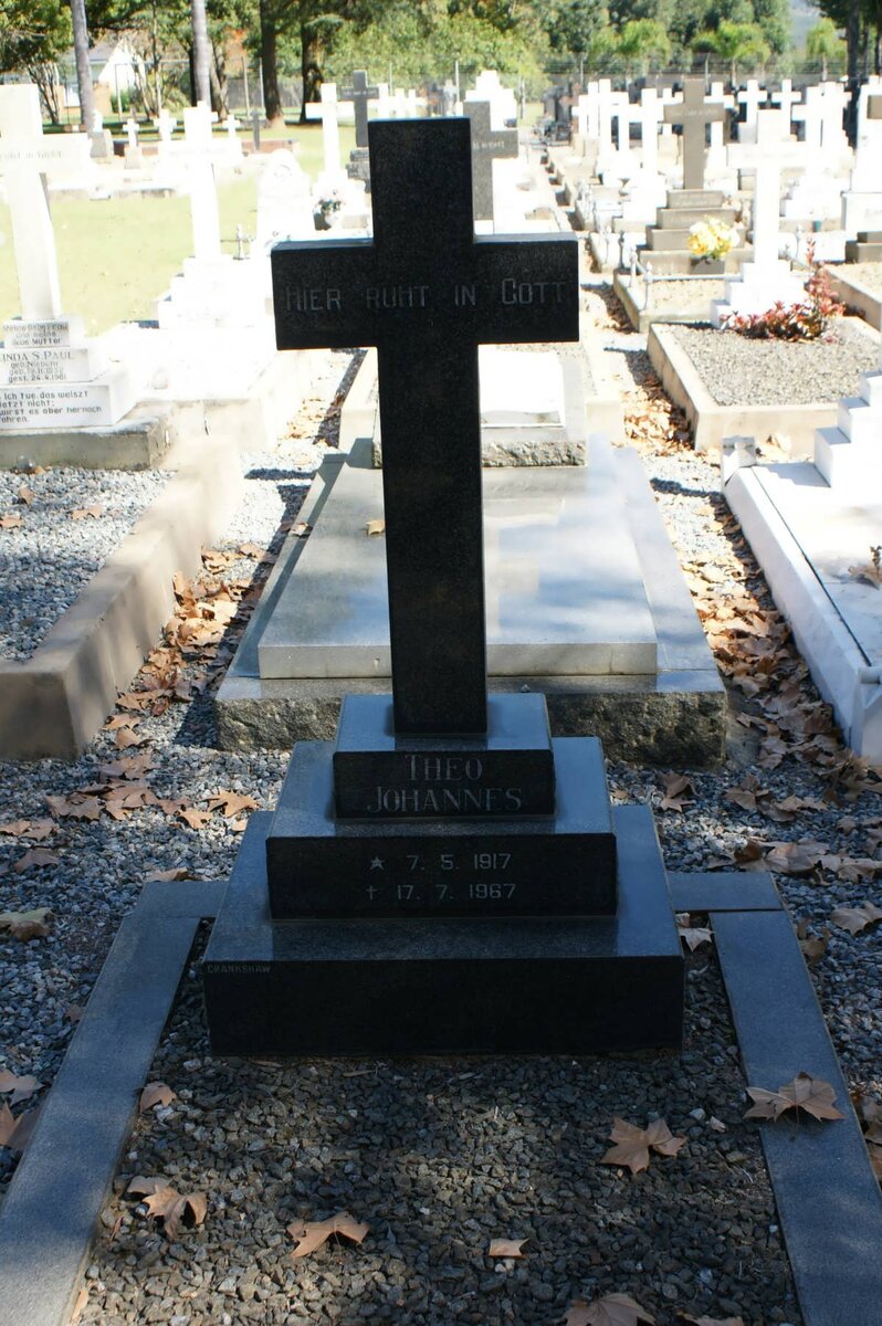 JOHANNES Theo 1917-1967