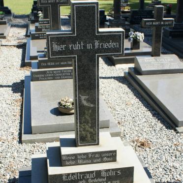 KOHRS Edeltraud nee DEDEKIND 1933-1991