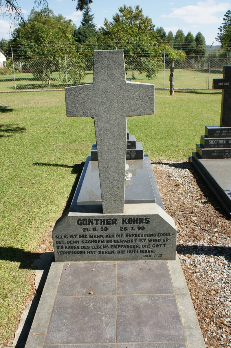 KOHRS Gunther 1939-1999