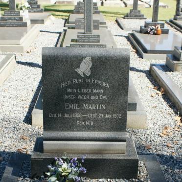 MARTIN Emil 1906-1972