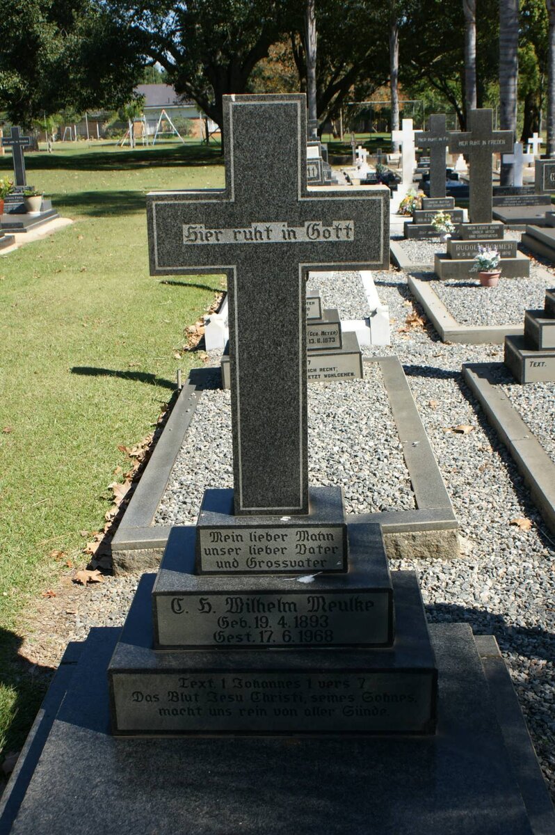 MEULKE C.H. Wilhelm 1893-1968