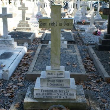 MEYER Ferdinand 1890-1966