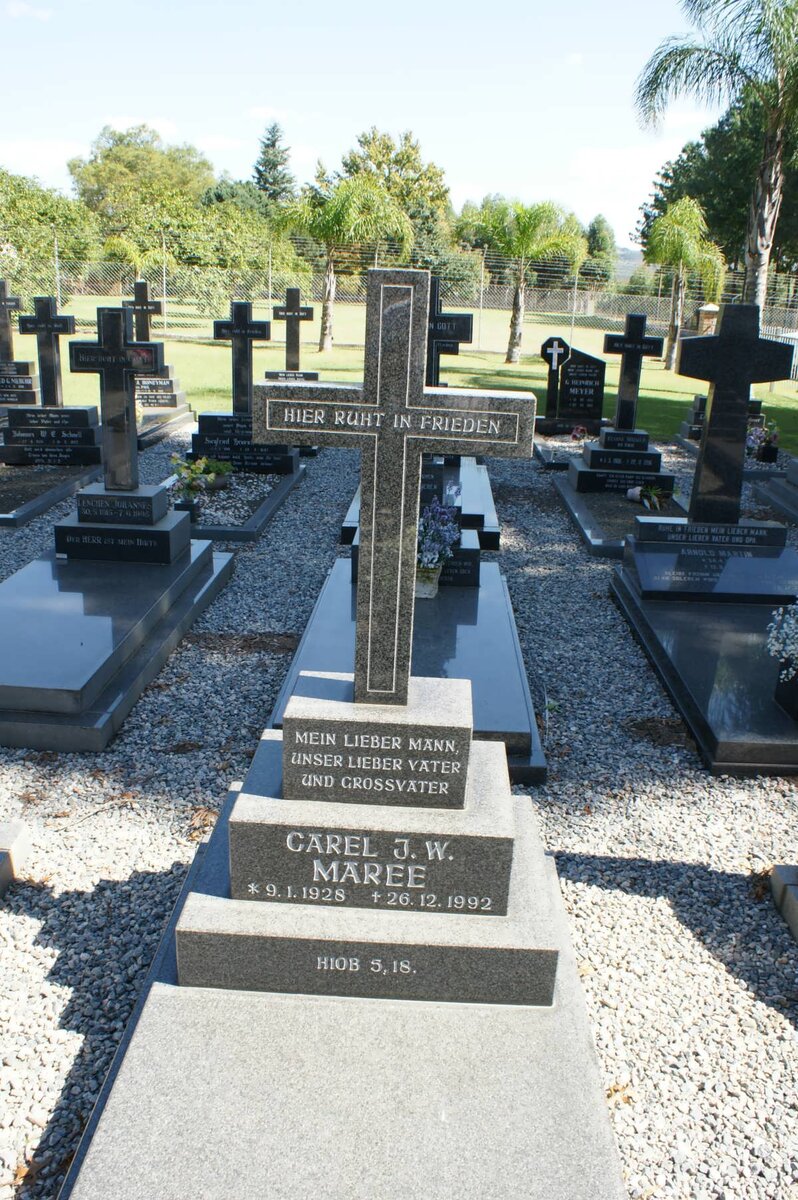 MAREE Carel J.W. 1928-1992
