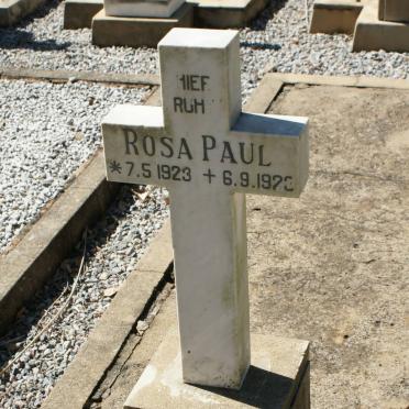 PAUL Rosa 1923-1923