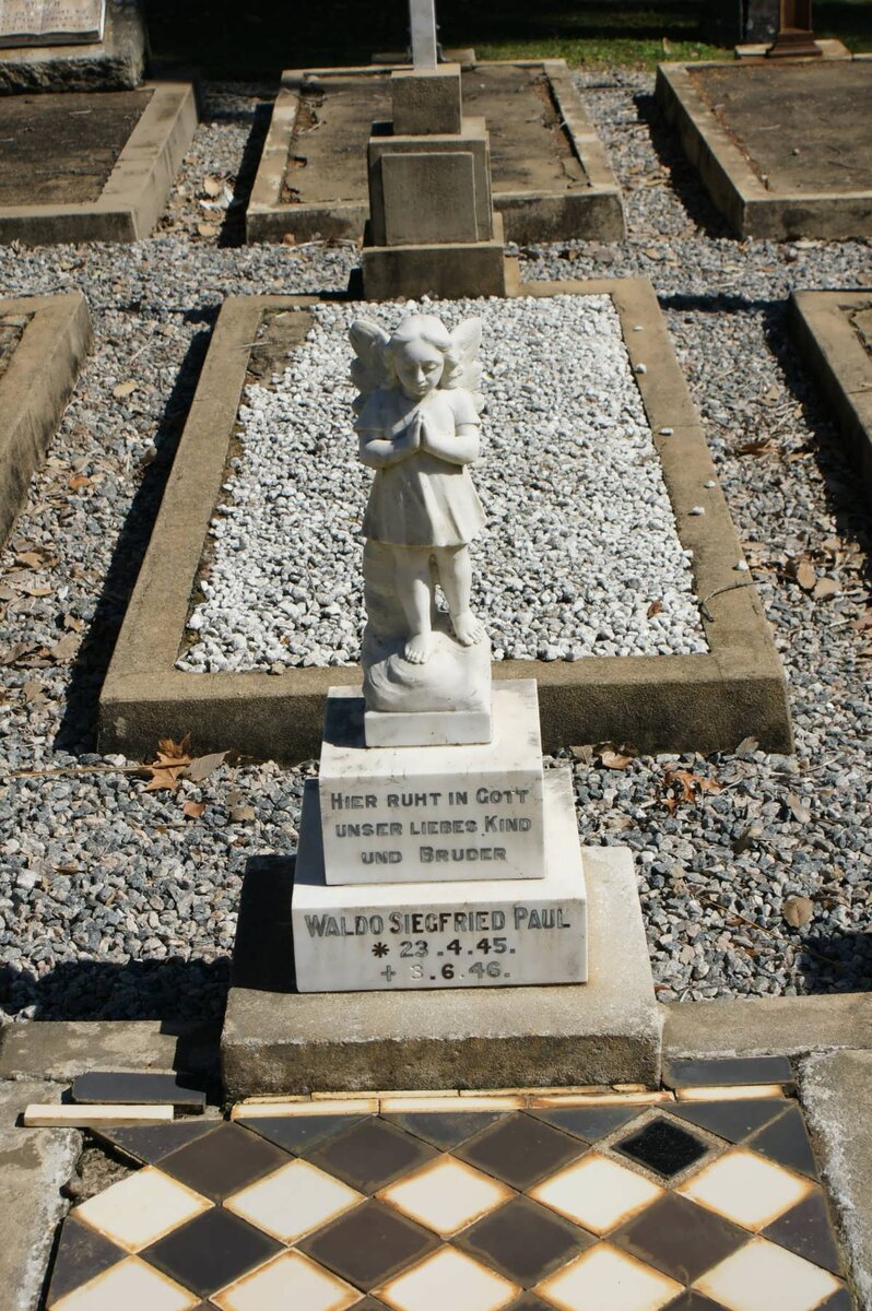 PAUL Waldo Siegfried 1945-1946