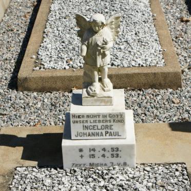 PAUL Ingelore Johanna 1953-1953