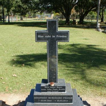 PRIGGE Siegfried Burchard 1953-2012