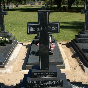 REINSTORF August Friedrich 1923-2009