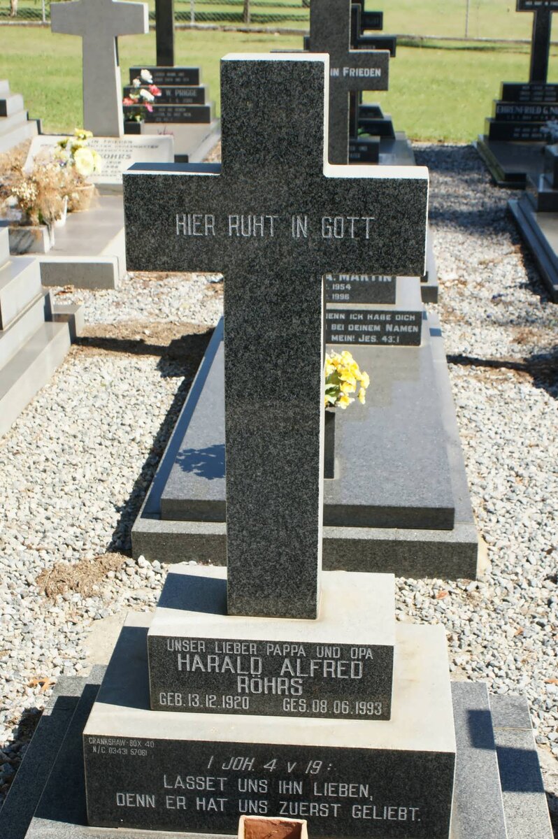 RÖHRS Harald Alfred 1920-1993