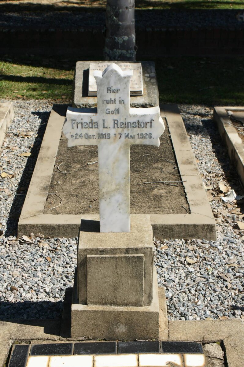 REINSTORF Frieda L. 1918-1926